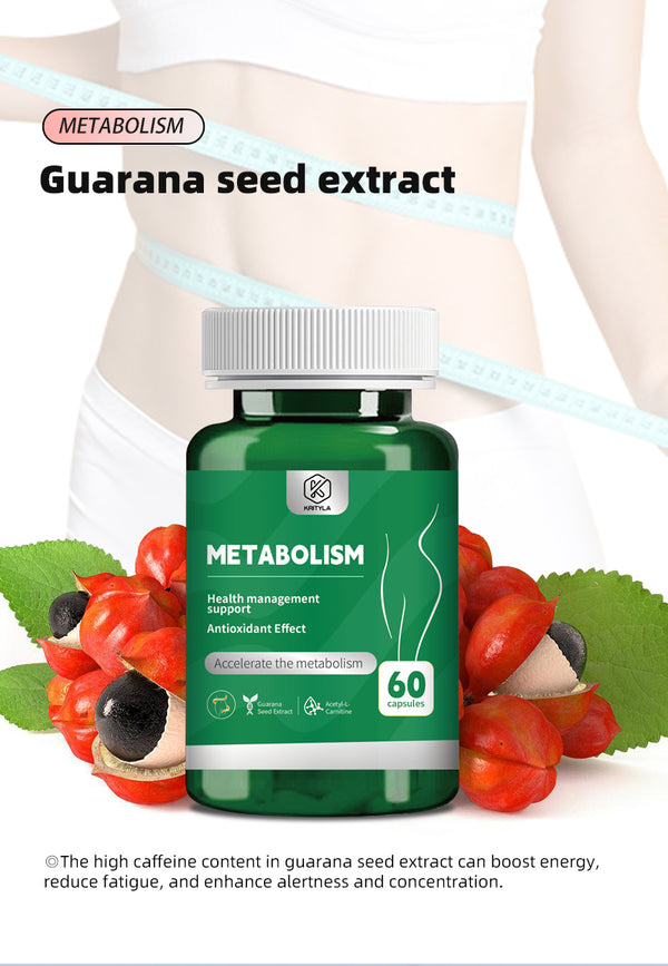 Guarana Seed Extract, Acetyl-L- carnitine, 60/180/300 capsules