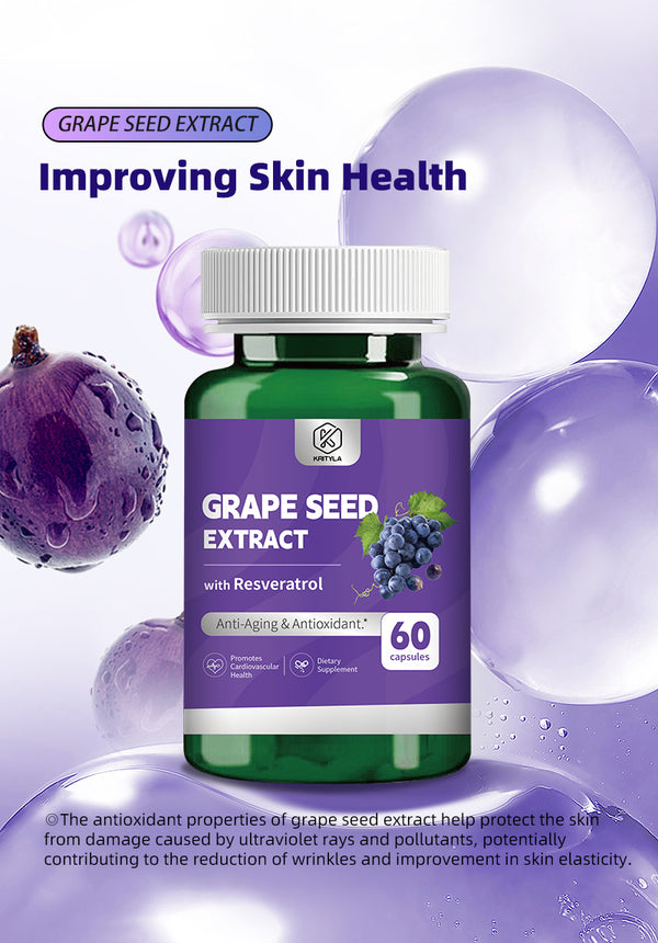 GRAPE SEED EXTRACT I 60/180/300 Capsules